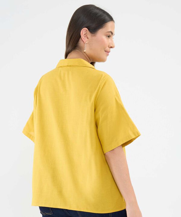 Camisa Resort con Bordado