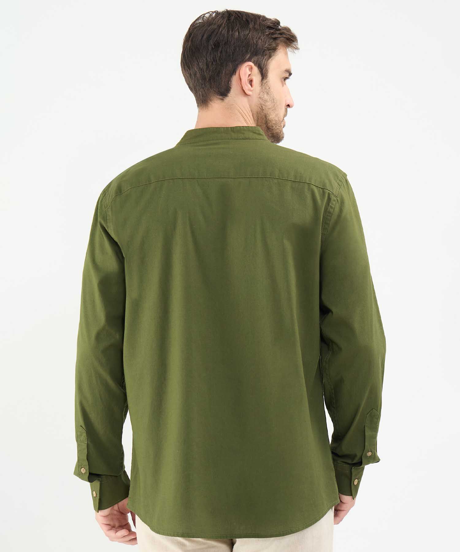 Camisa Cuello Mao