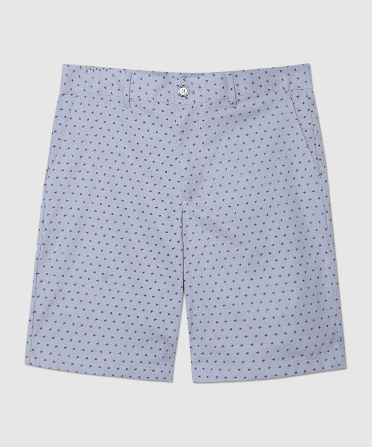 Bermuda Estampada Miniprint Azul
