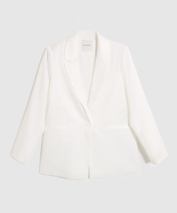 Blazer Para Mujer Con Ajuste De Bot&oacute;n image number null