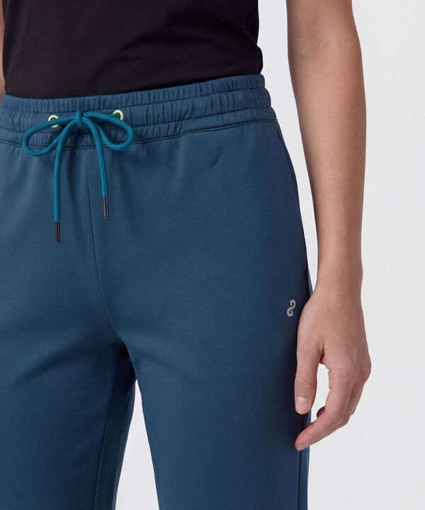 Jogger Unicolor Con Cord&oacute;n Para Mujer