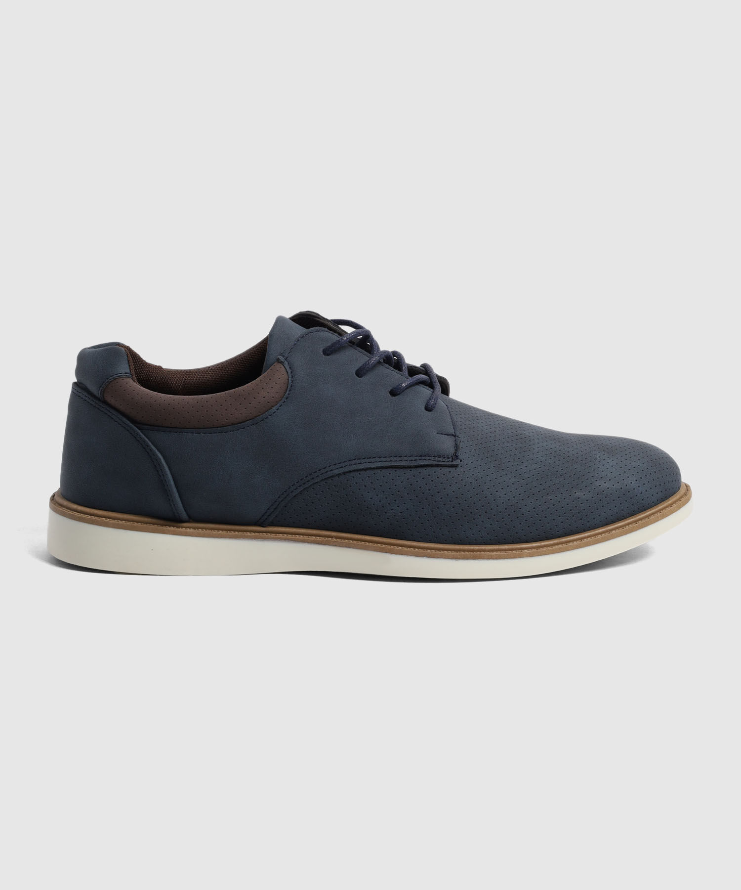 Zapato Tipo Oxford Casual con Cordones Hombre