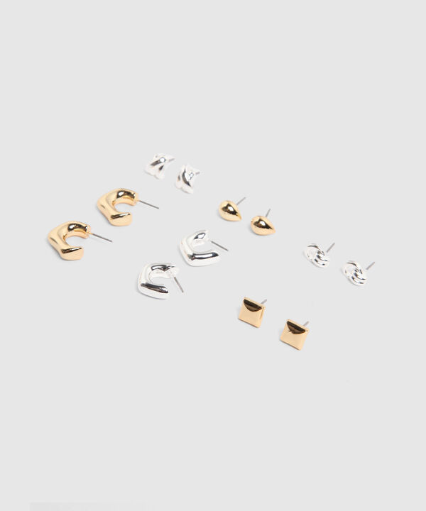Set X6 Aretes Bicolores  image number null