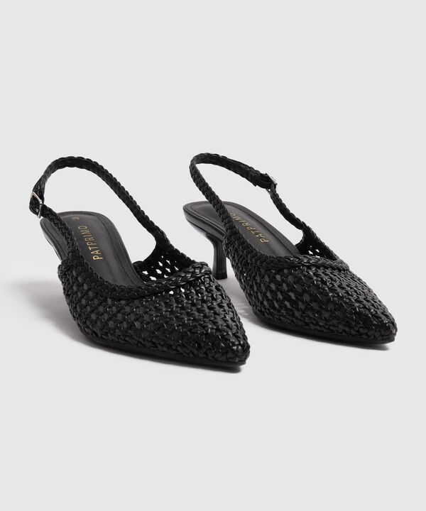 Tacones Descubiertos Texturizados