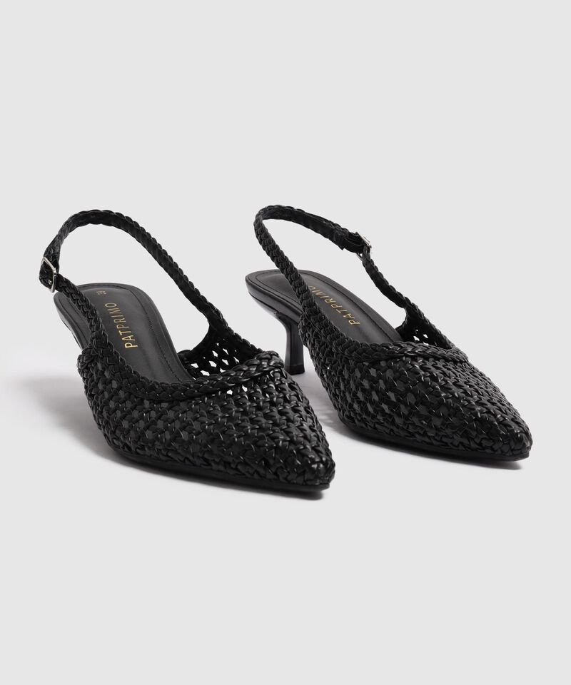 Tacones Descubiertos Texturizados