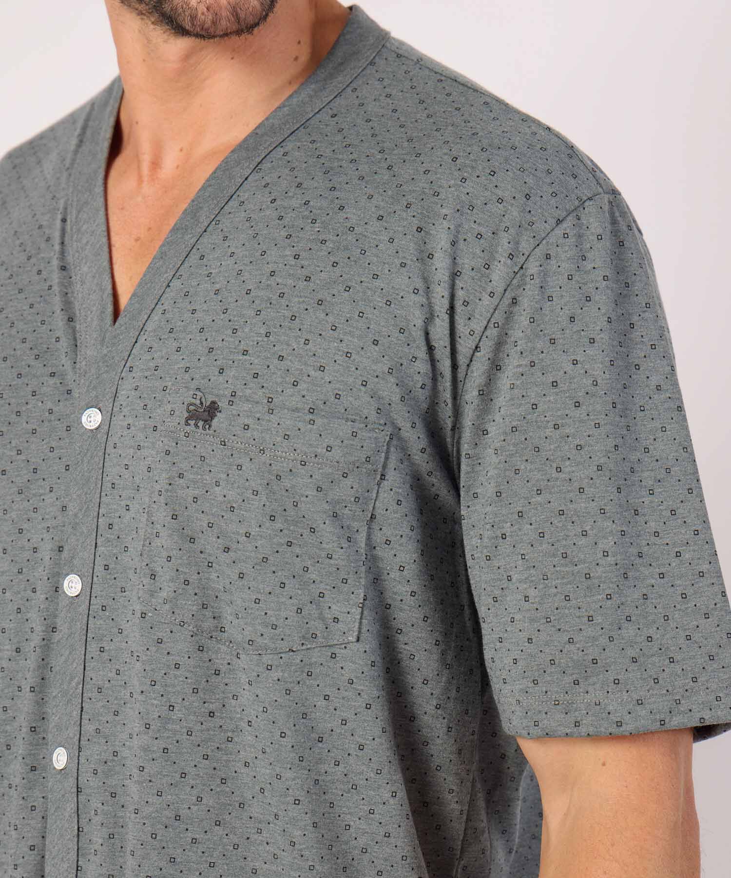 Conjunto De Pijama Estampada 