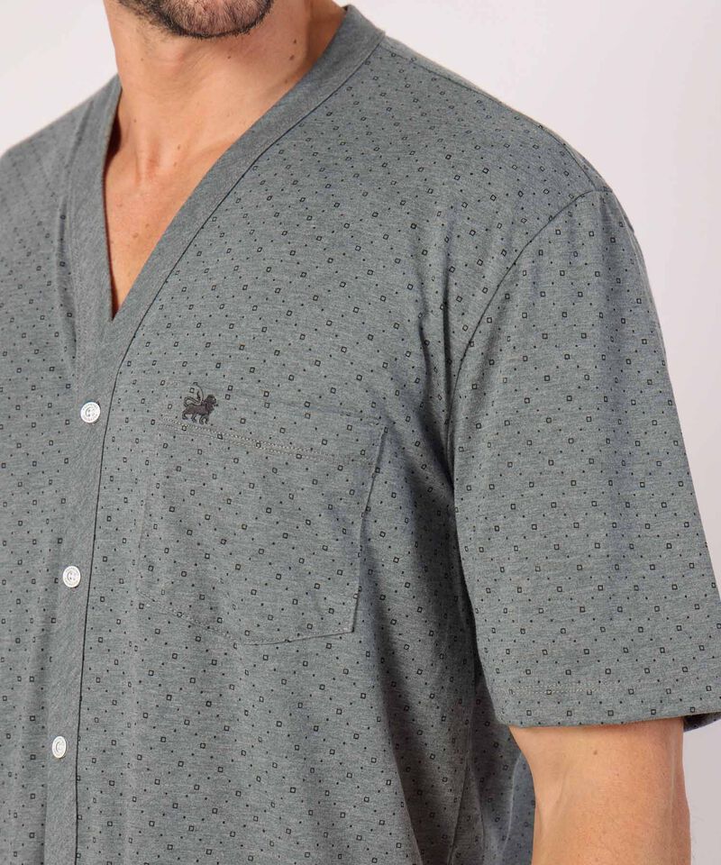 Conjunto De Pijama Estampada 