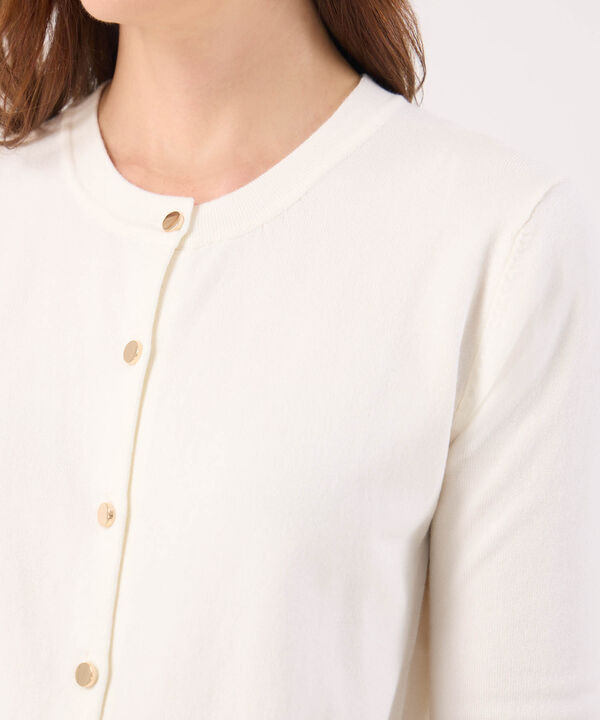 Saco Tipo Cardigan Unicolor  image number null