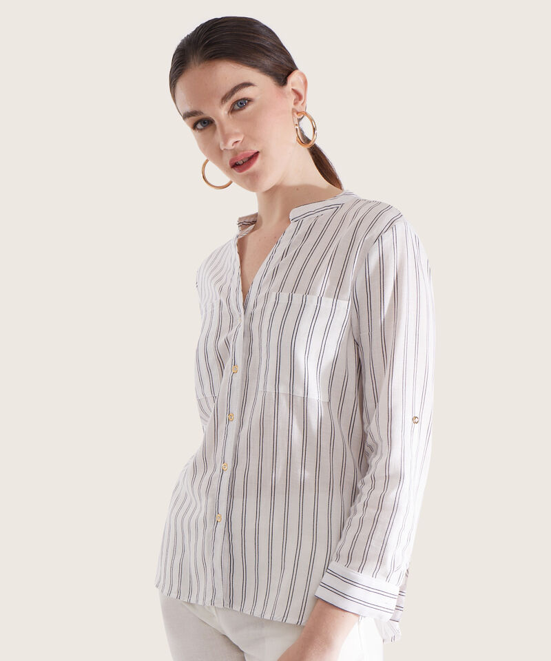 Blusa Manga Larga  Estampada