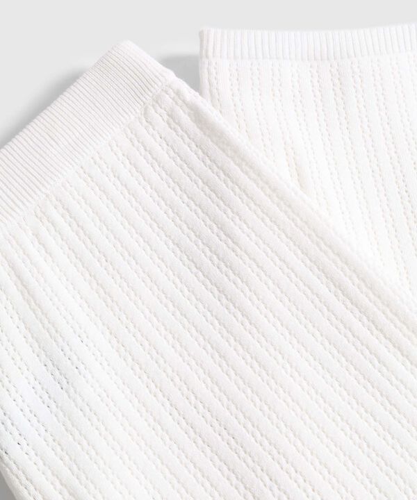 Pantal&oacute;n de Punto Acanalado para Mujer image number null