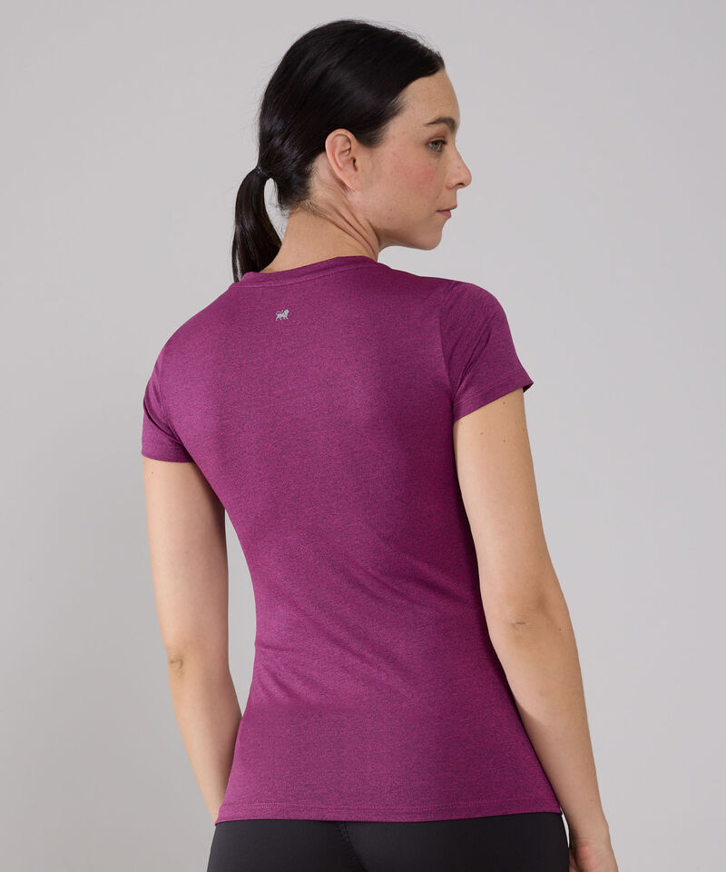 Camiseta Deportiva Jaspeada