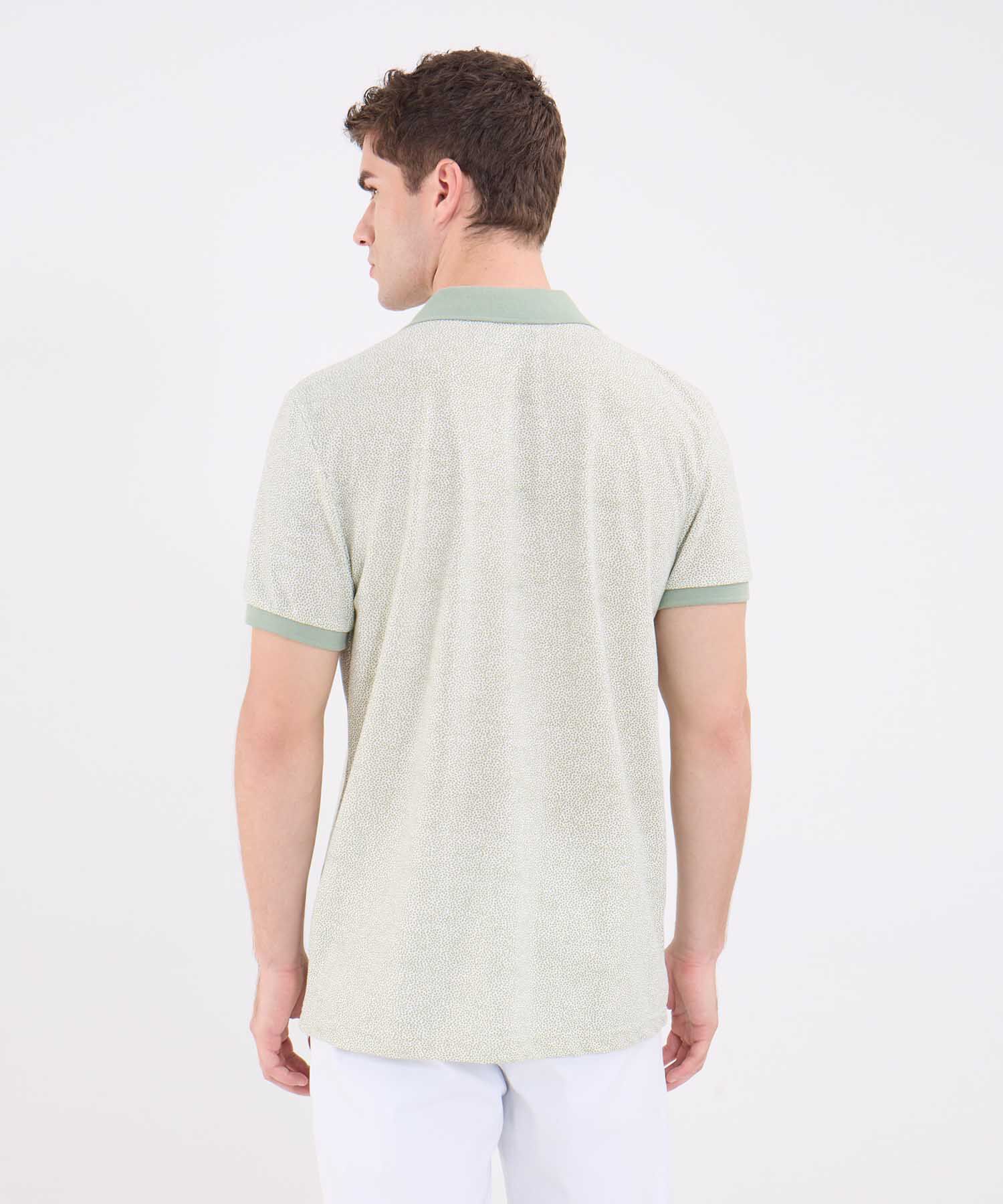 Polo Tejida Estampada