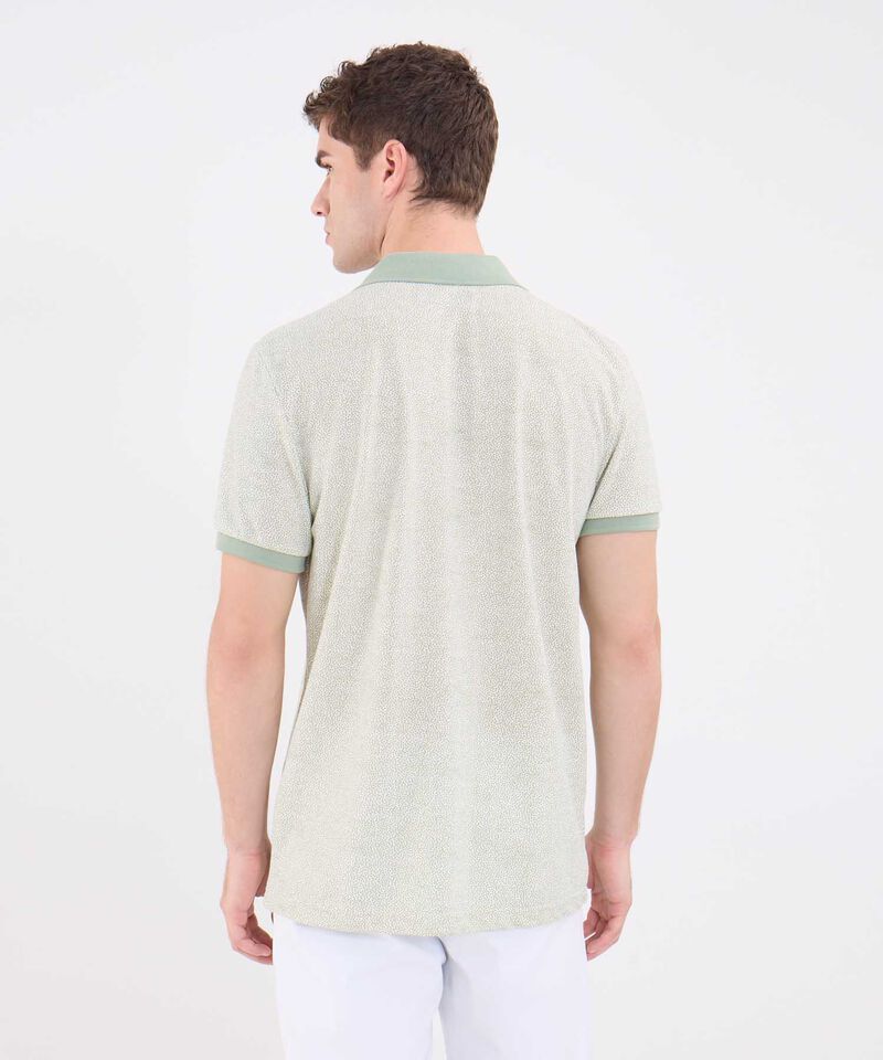 Polo Tejida Estampada