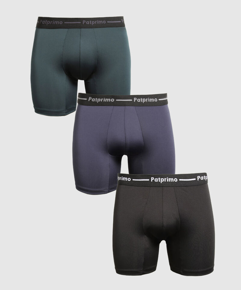 Pack X3 Boxer Para Hombre De Microfibra