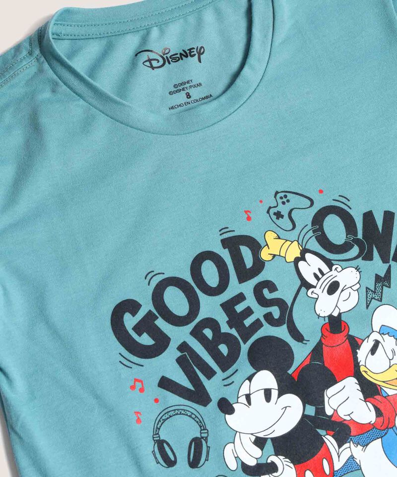 Pijama Manga Larga Estampada Para Niños