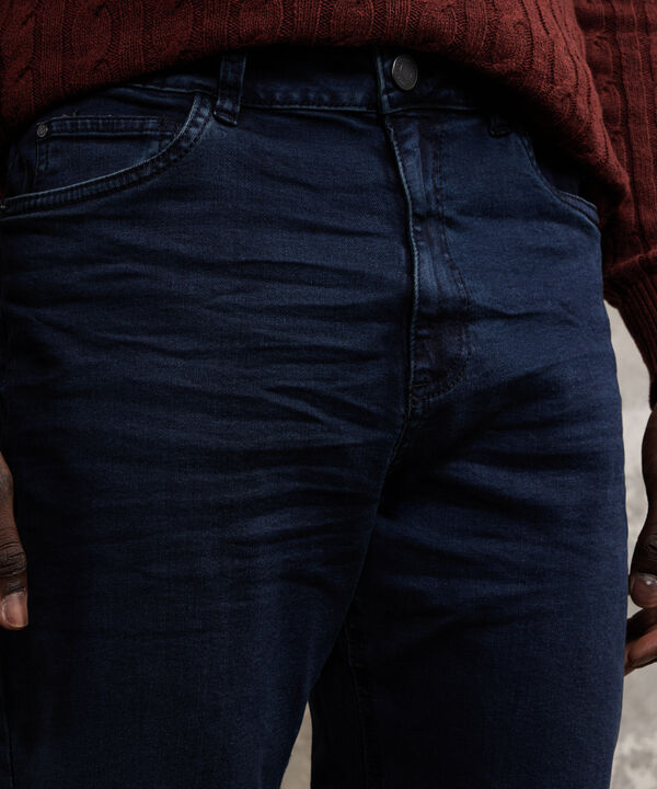 Jean Slim Tono Black y Blue image number null