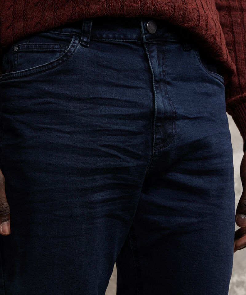 Jean Slim Tono Black y Blue