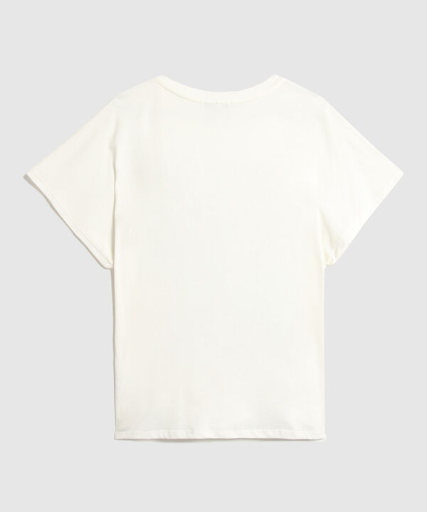 Camiseta Cuello Redondo Con Estampado image number null