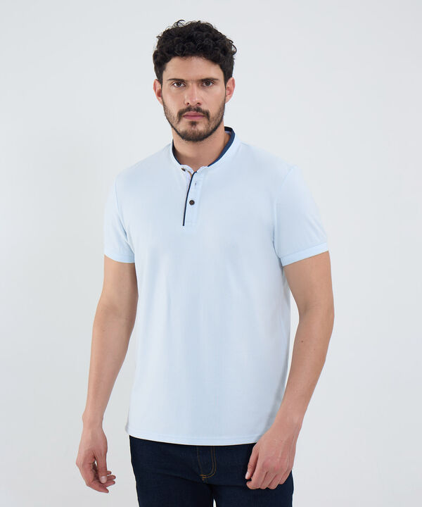Polo Cuello Mao En Bloques image number null