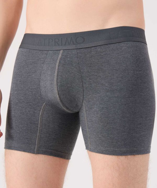 Pack X5 Boxer Medio En Algodón Unicolor image number null