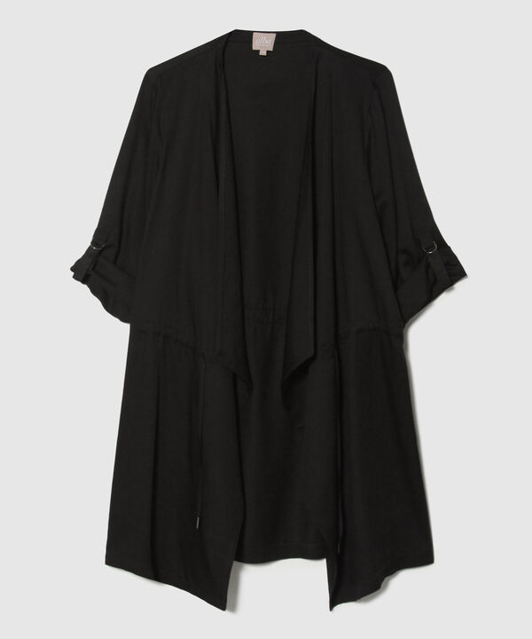 Chaqueta Larga con Charreteras