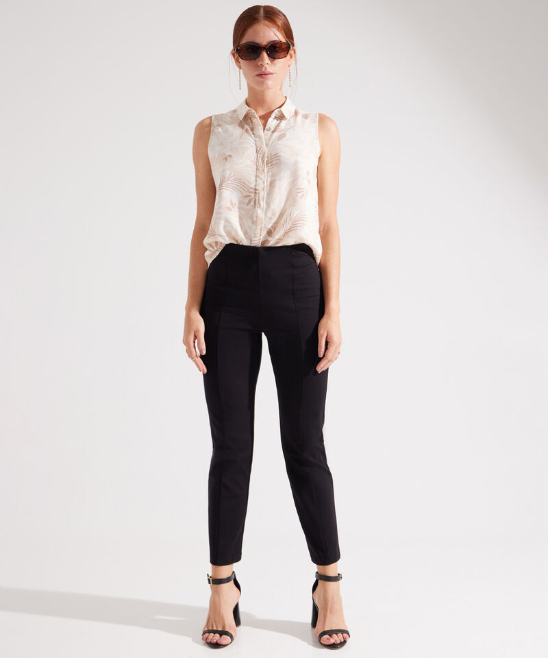 Leggins Tiro Alto con Cortes