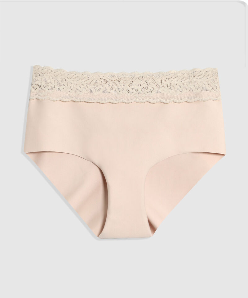 Pack X2 Panty Mujer Con Detalle De Encaje