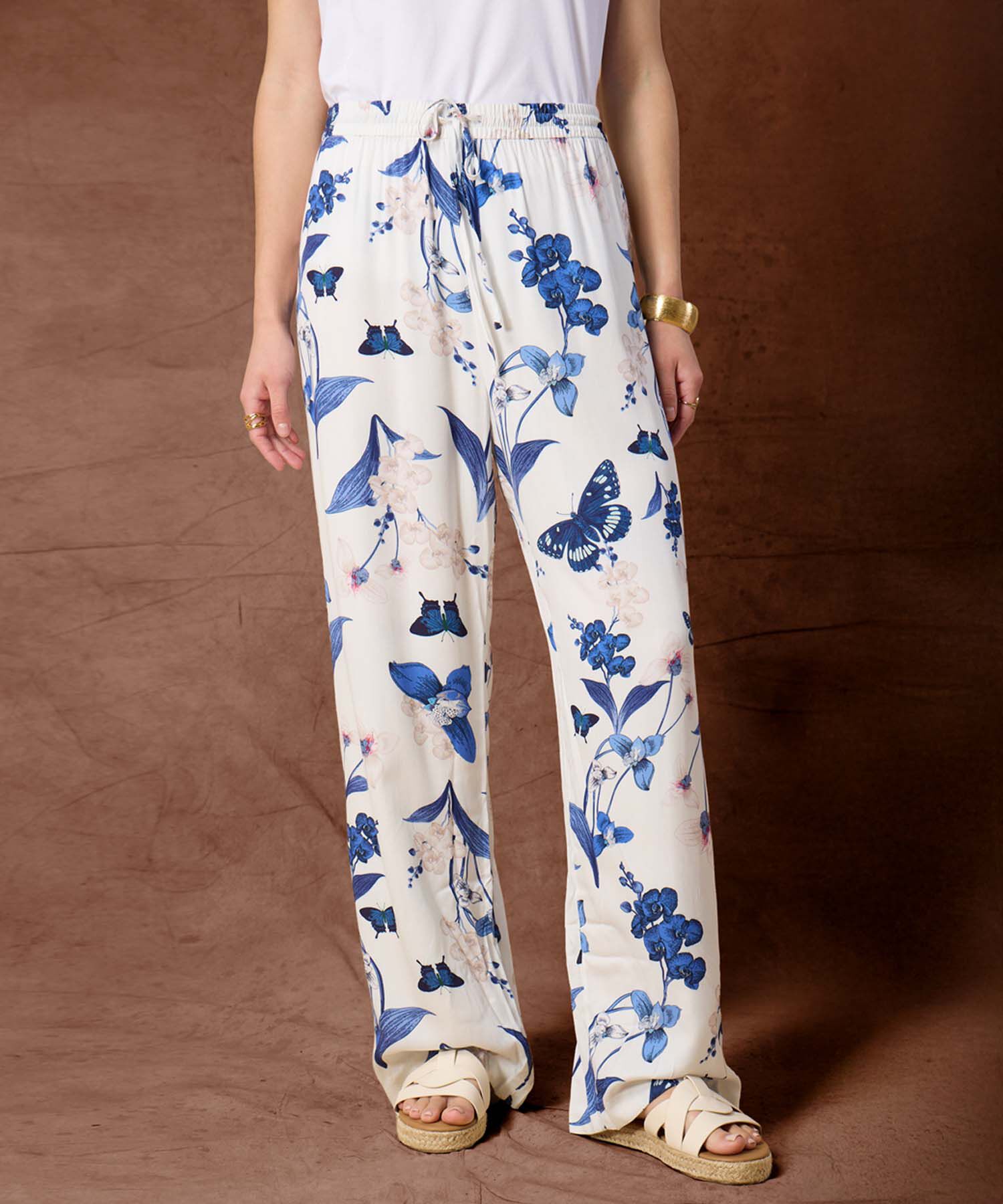 Pantal&oacute;n Fluido con Estampado