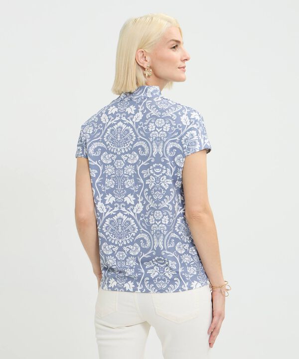 Camiseta Estampada Escote en V