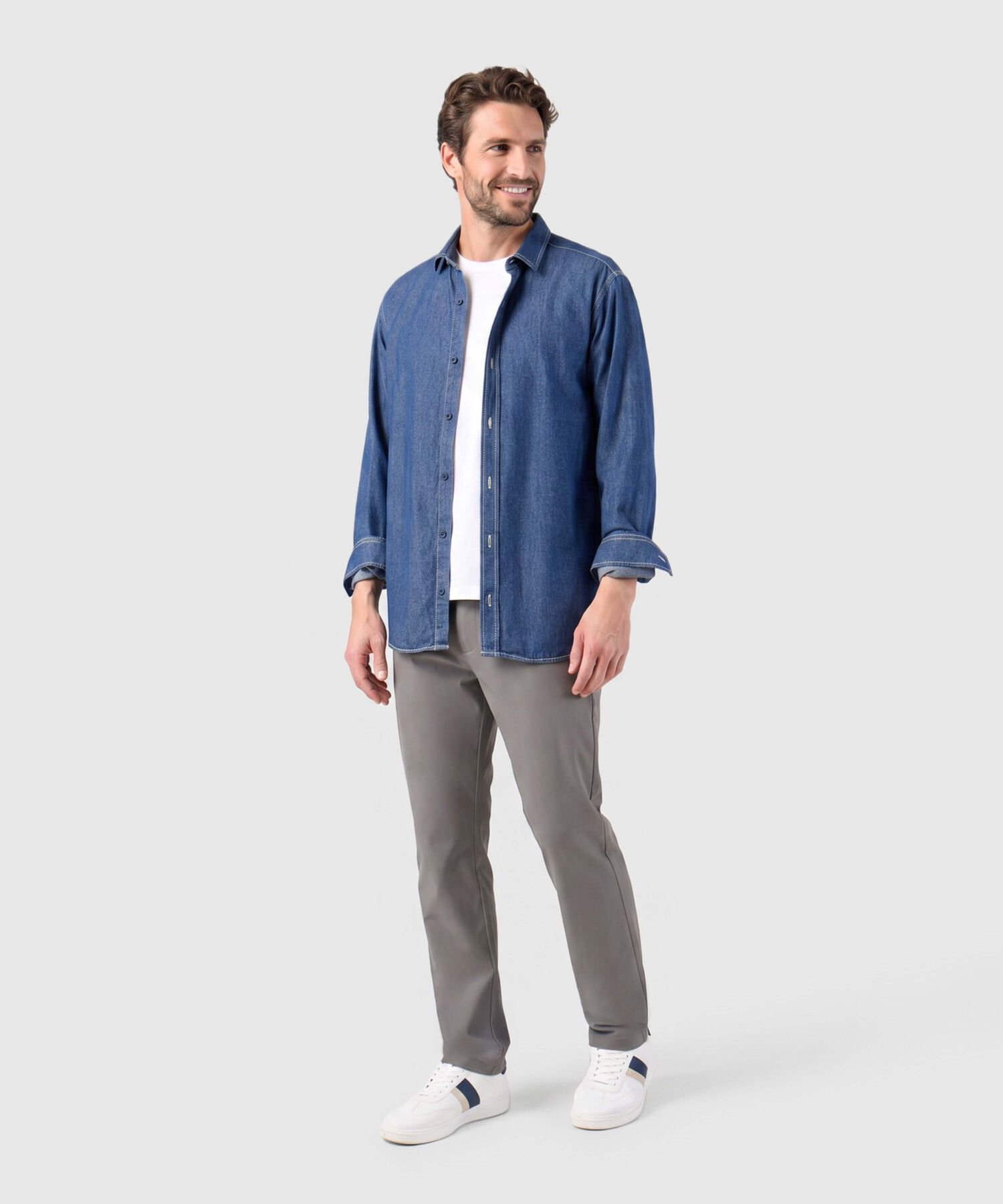 Pantal&oacute;n Casual Regular Fit Para Hombre