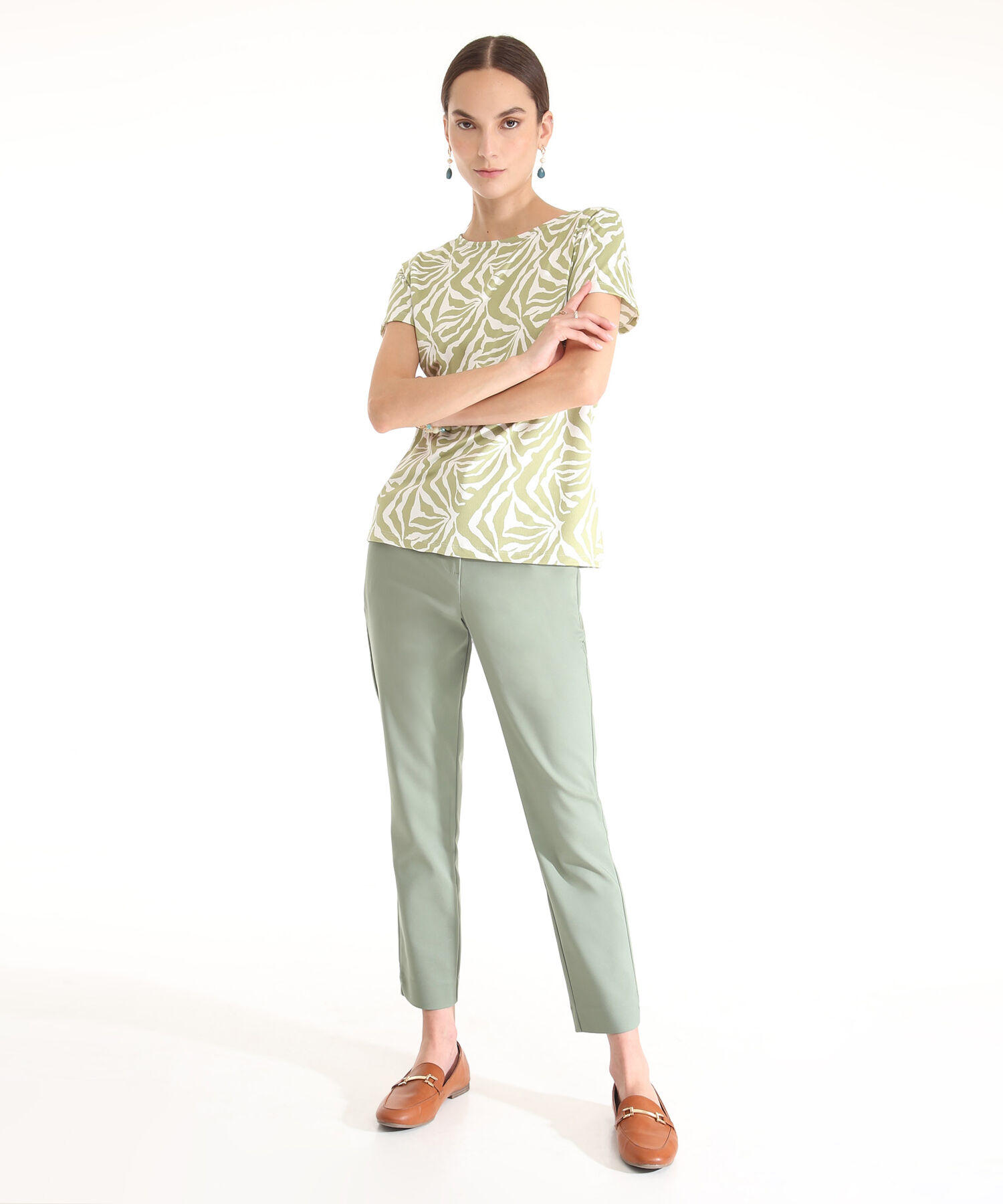 Pantalón Clásico Unicolor