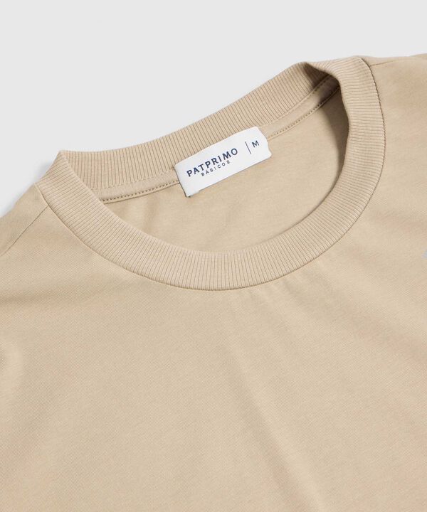 Camiseta B&aacute;sica Cuello Redondo Para Hombre