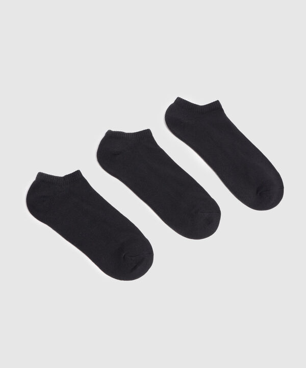 Pack X3 Medias Invisibles Unicolor image number null