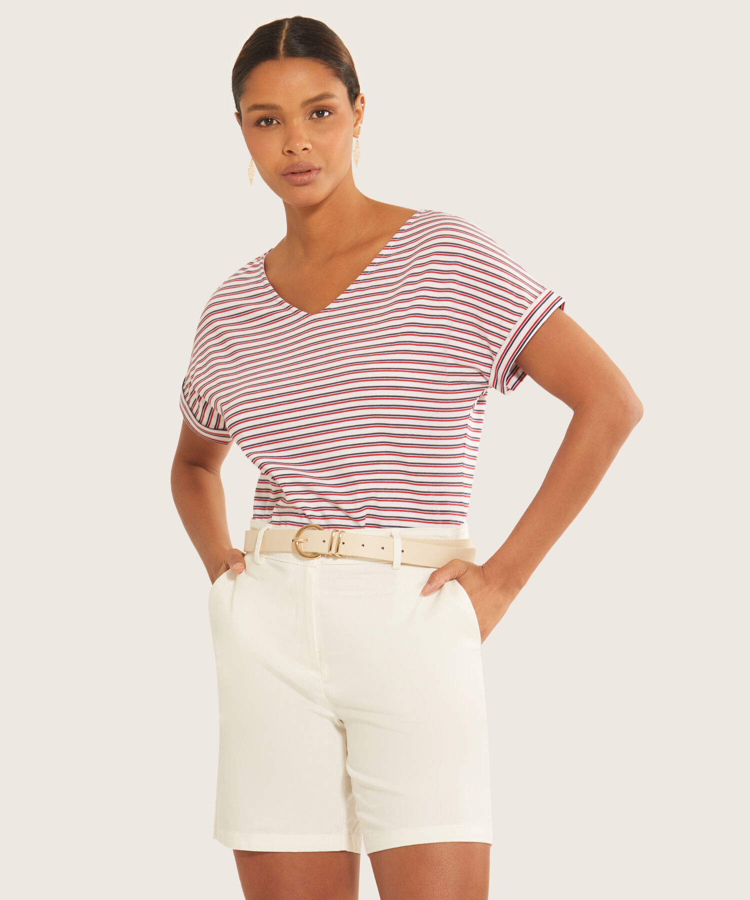 Bermuda Corta Unicolor