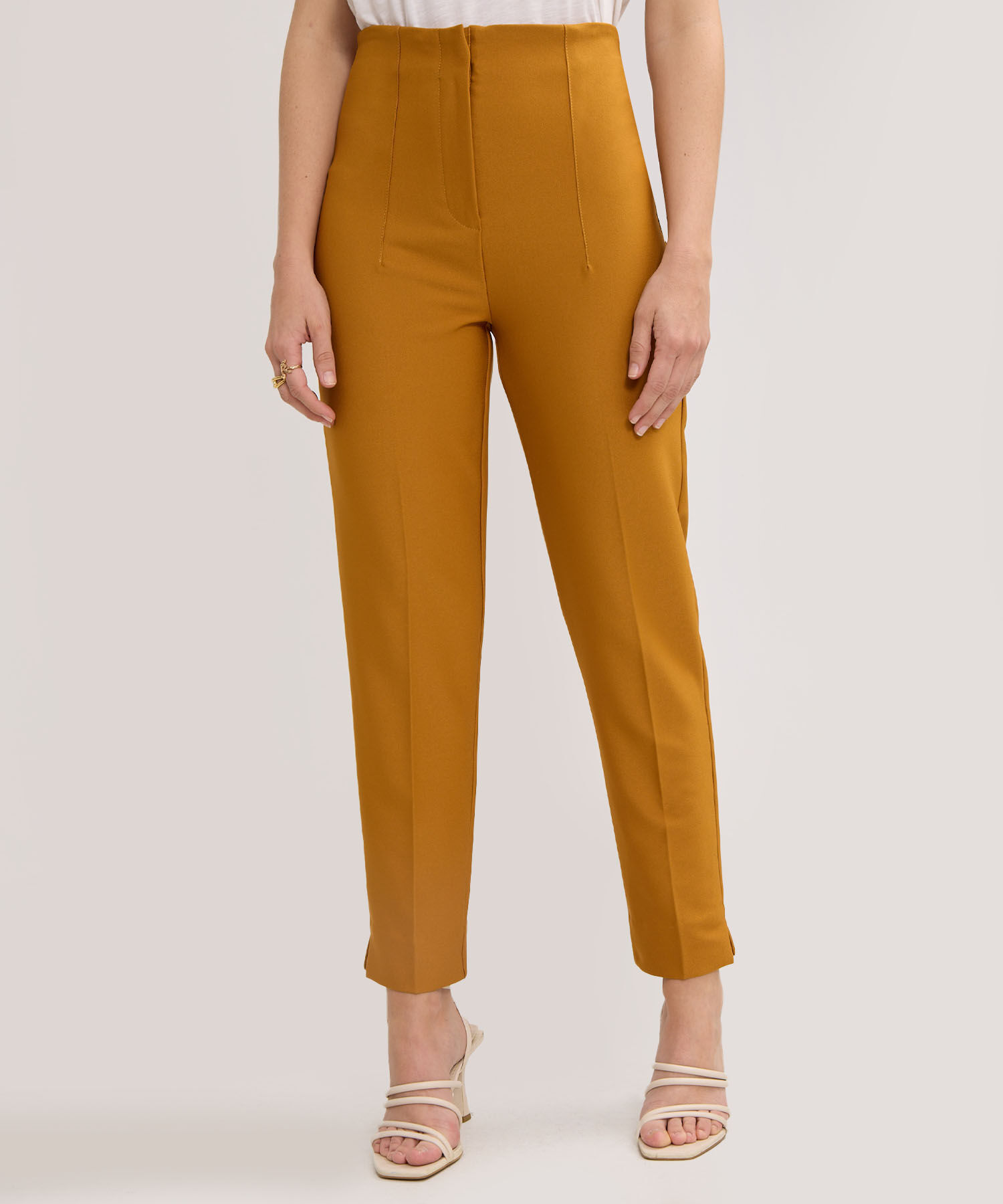 Pantalón Casual Tiro Alto