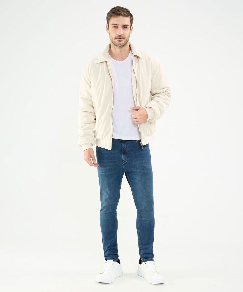 Chaqueta De Pana Acolchada