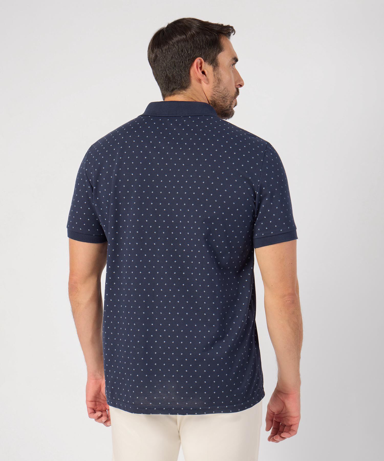 Polo Tejida Estampada