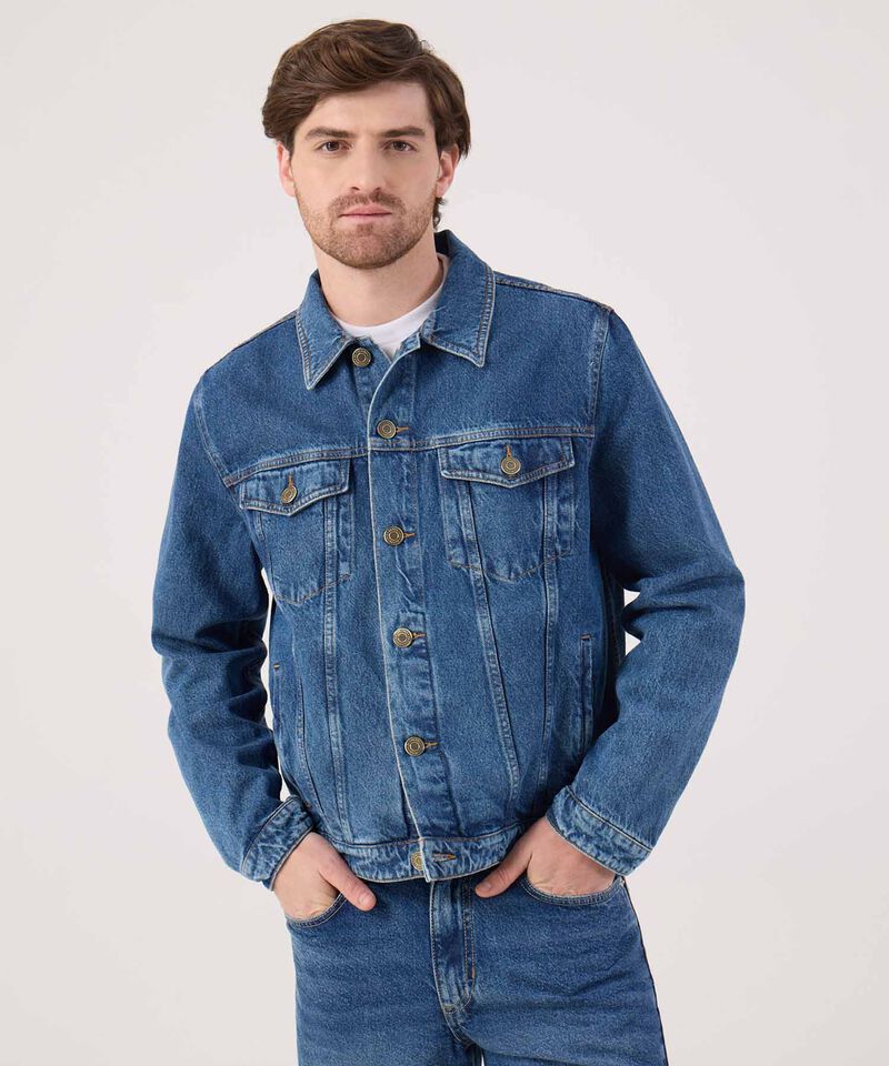 Chaqueta trukcer tono medio 