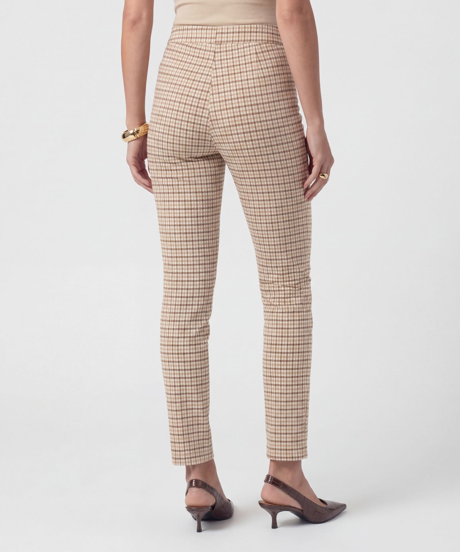 Leggings Con Pretina Alta El&aacute;stica Mujer