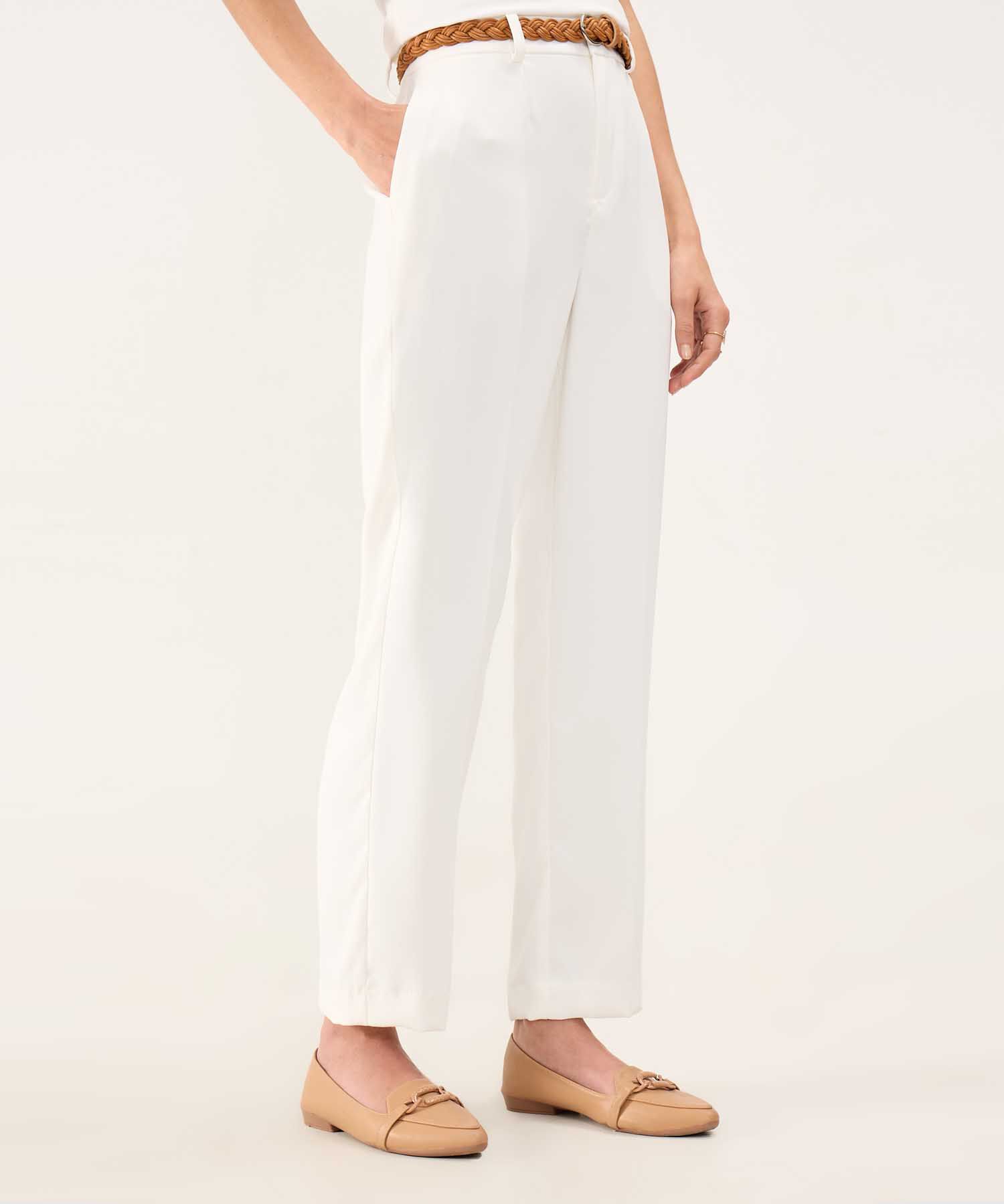 Pantalón Chino con Cinturón