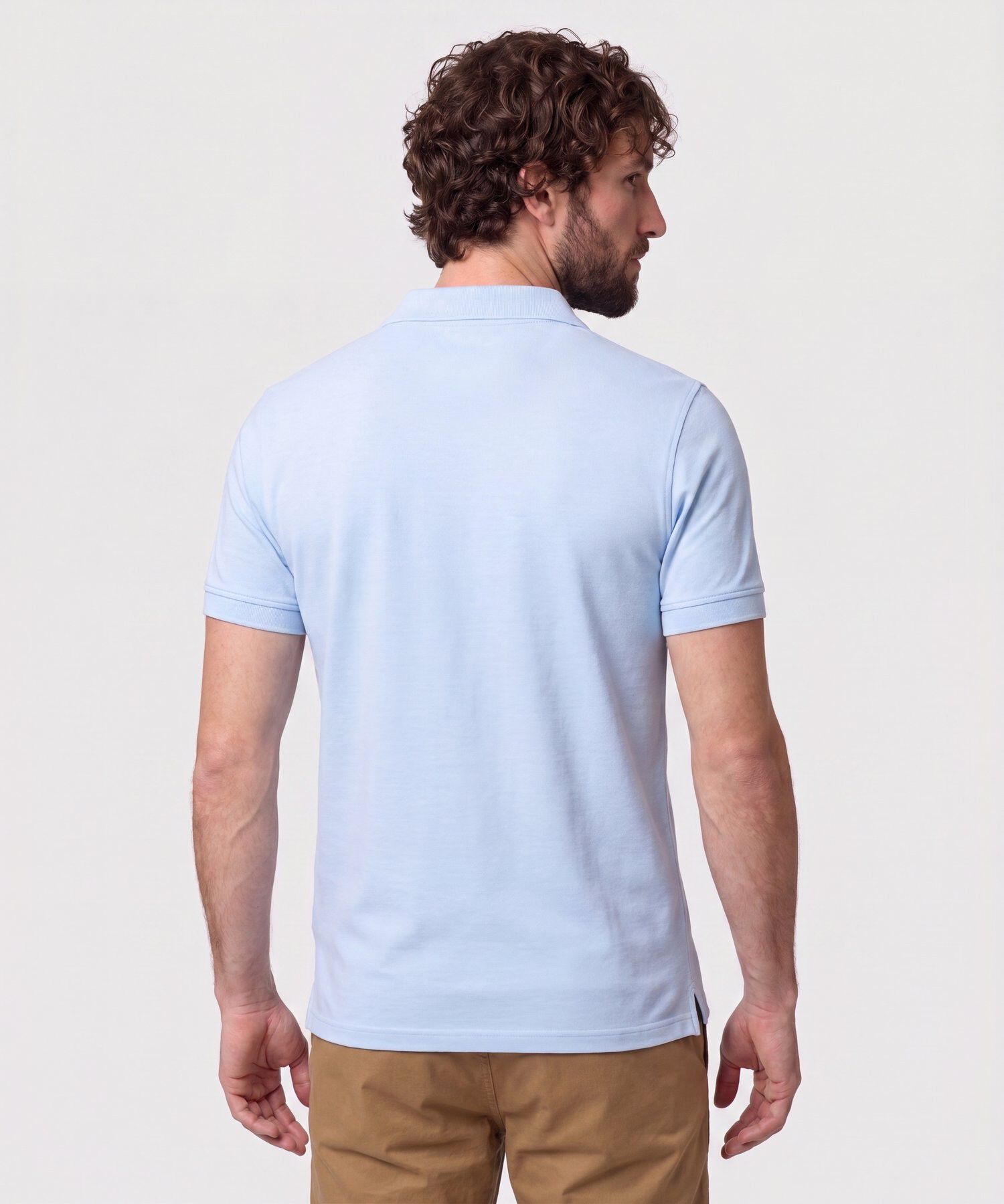 Polo Con Perilla Larga Para Hombre