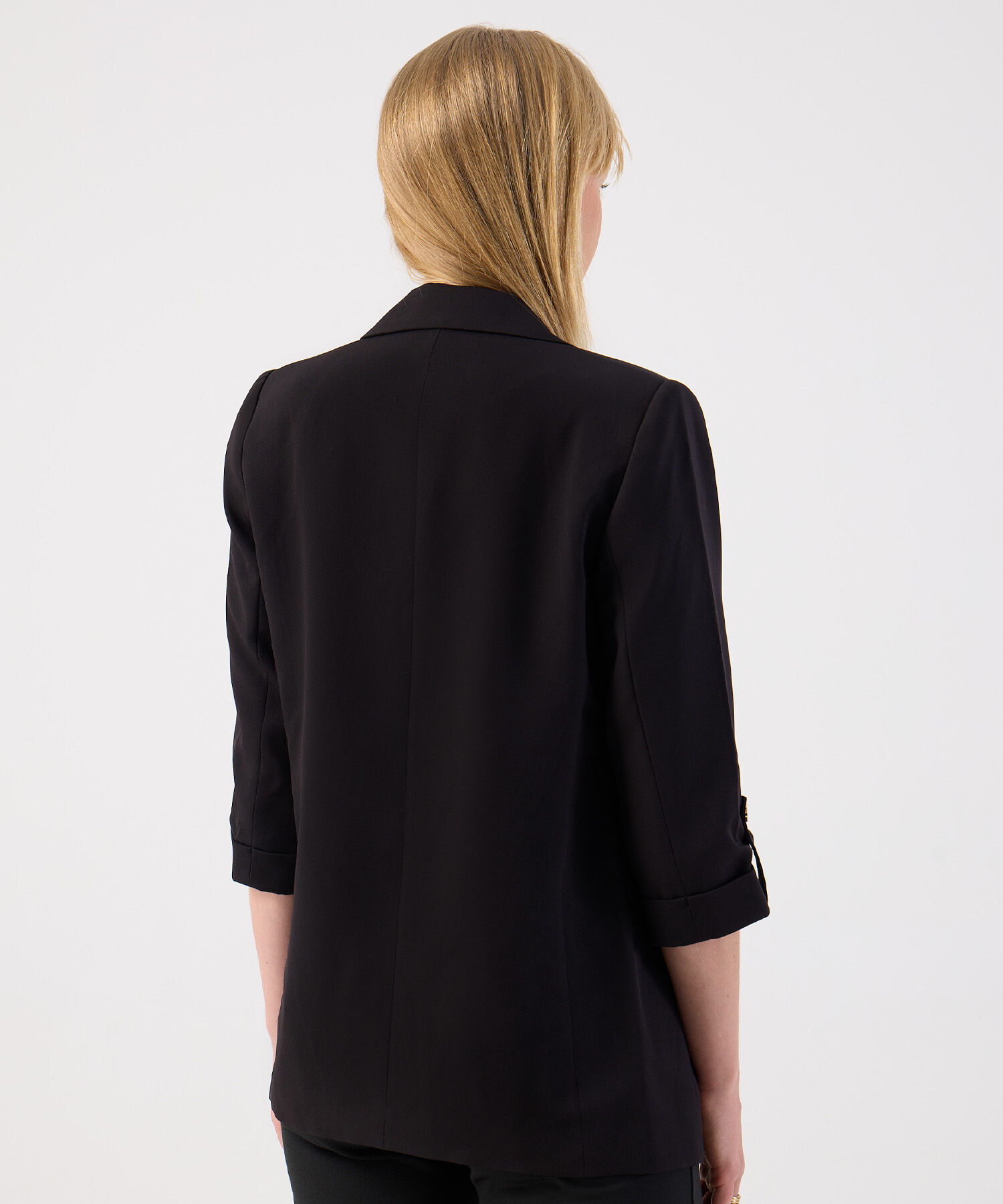 Blazer Abierto de Mangas 3/4