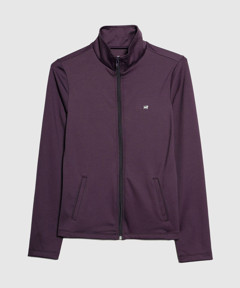 Chaqueta Con Cuello Alto