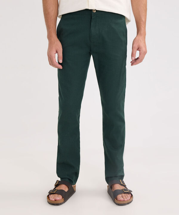 Pantalón Chino Lino Con  Elastico image number null