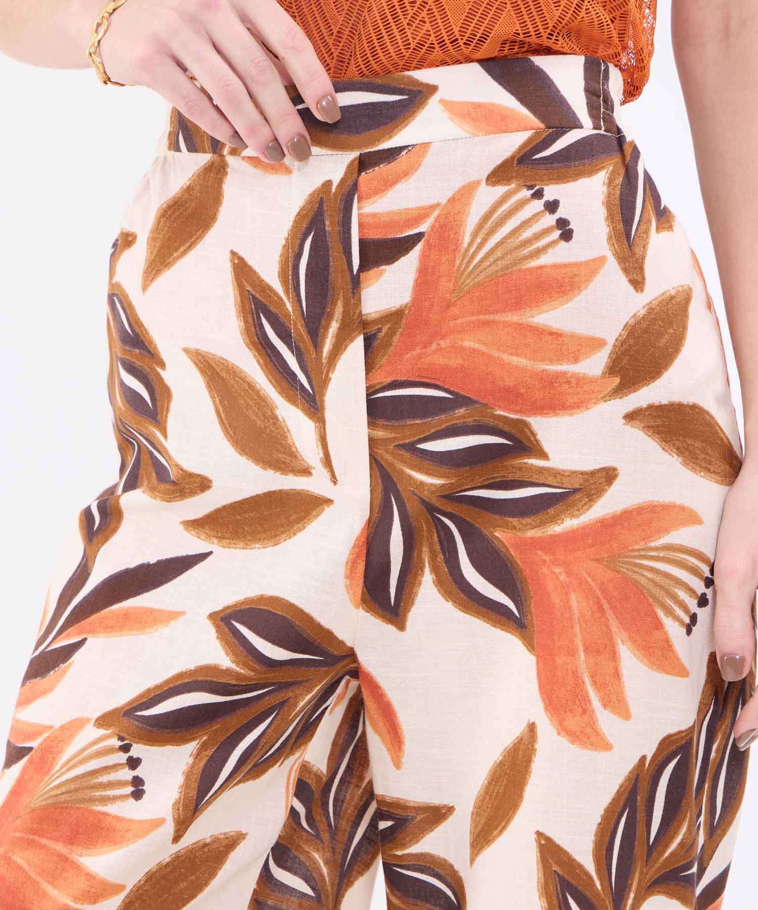 Pantalón Fluido Estampado