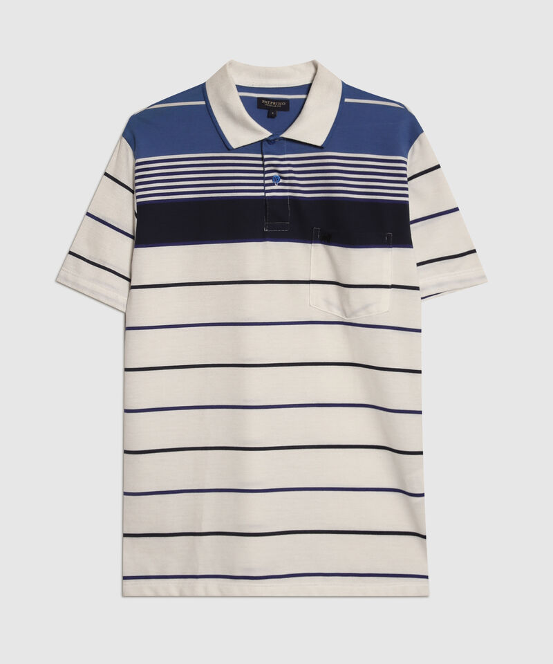Polo Tejida con Rayas