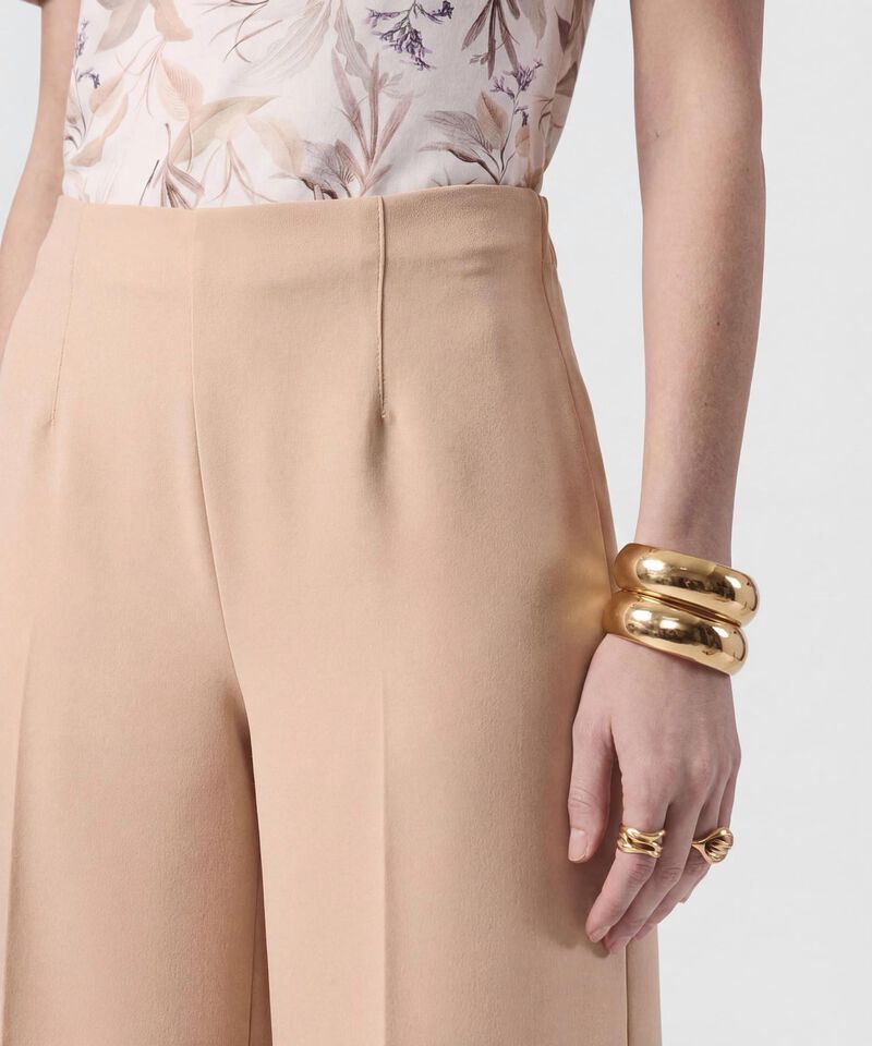 Pantal&oacute;n Culotte De Tiro Alto Para Mujer