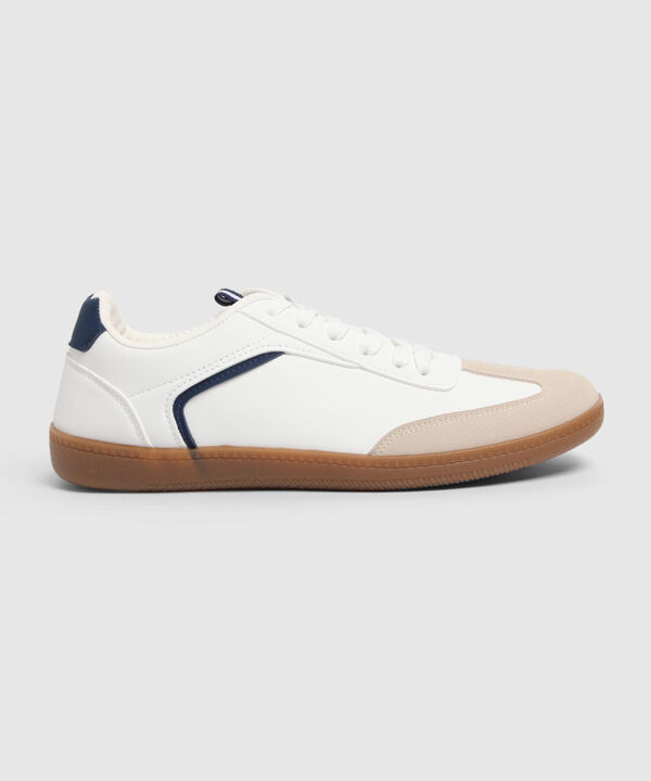 Tenis Clásicos de Diseño Retro y Suela de Goma Para Hombre image number null