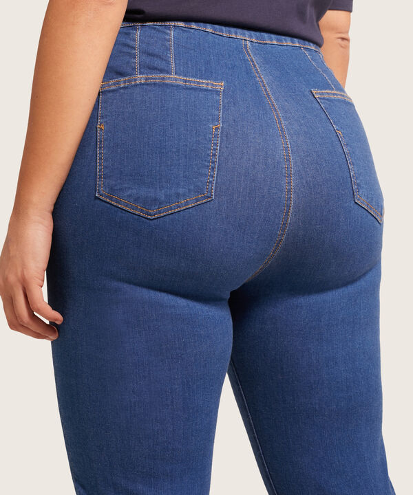 Leggings Alba Azul Oscuro Con Dirty