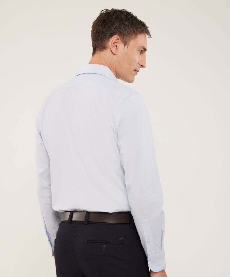 Camisa Corbatera Manga Larga